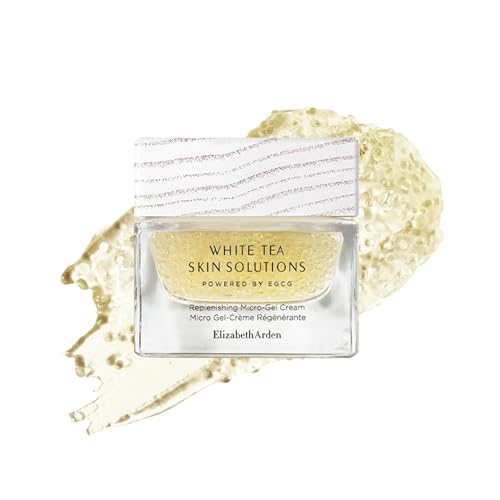 Elizabeth Arden White Tea Skin Solutions Replenishing Micro-Gel Cream, Hydrating Face Moisturizer, Non-Comedogenic, 1.7 fl oz (Pack of 1)