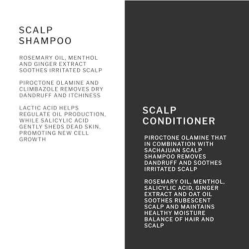 SACHAJUAN Scalp Shampoo and Conditioner Set | Rosemary Oil to Soothe, Balance & Hydrate Dry Flaky Scalp | Lightweight Hydration & Scalp Relief | Vegan & Paraben-Free | Pack of 2