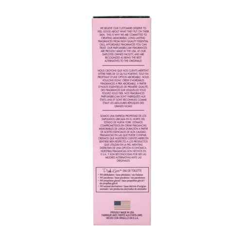 PB ParfumsBelcam Pink Kiss, Eau de Toilette Spray, Our Version of a designer, 1.7 Fl Oz