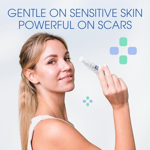 100% Silicone Scar Gel Cream Serum ? Ultra-Soft Brush Applicator for Gentle Scar Therapy After Cosmetic Procedures, Facial Peels, Surgical, Acne, Burn & Keloid Scars ? Hypoallergenic & Fragrance Free