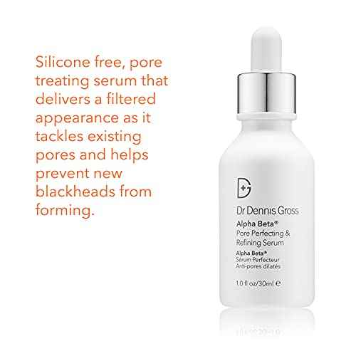 Dr. Dennis Gross Alpha Beta¢ç Pore Perfecting & Refining Serum: for Enlarged, Clogged Pores with Excessive Oil, 1.0 fl oz