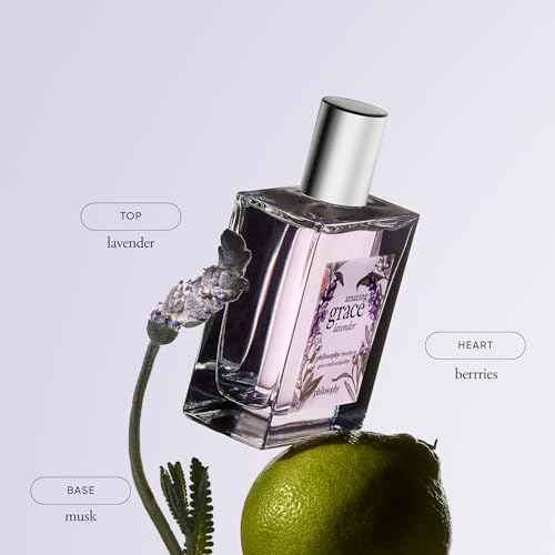 philosophy amazing grace lavender eau de toilette - delicate & enchanting women's perfume - with notes of berries & musk - long lasting fragrance