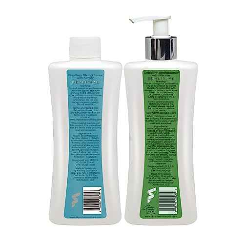 NK Professional Care Keratin Hair Straightening Treatment, Cream, Vegan, for Sensitive Scalps, Formaldehyde Free, 450ml, 15oz