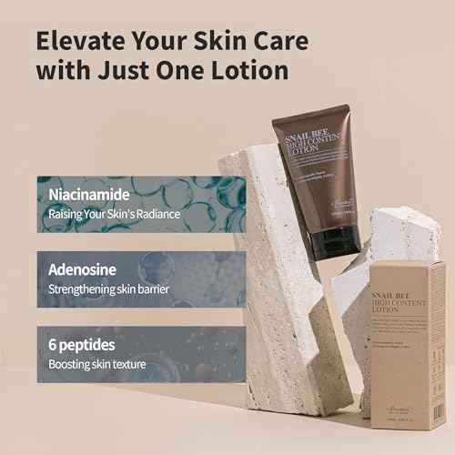 BENTON Snail Bee High Content Lotion 120ml (4.05 fl oz.) - Snail Mucin Moisturizer With Bee Venom | Hydrating Korean Skin Care Facial Moisturizer For Dry Skin & Combination skin