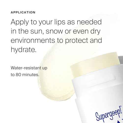 Supergoop! PLAY Lip Shield SPF 30 with Coconut - Pack of 2 - Moisturizing Lip Treatment For Dry Cracked Lips - Broad Spectrum UV Protection