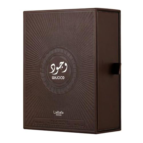 Lattafa Perfumes Wajood for Unisex Eau De Parfum Spray, 3.4 Ounce