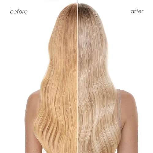 Kit 3 Shampoo,Toning Mask and Argan Oil Blonde Pearl Ivory (Beige)
