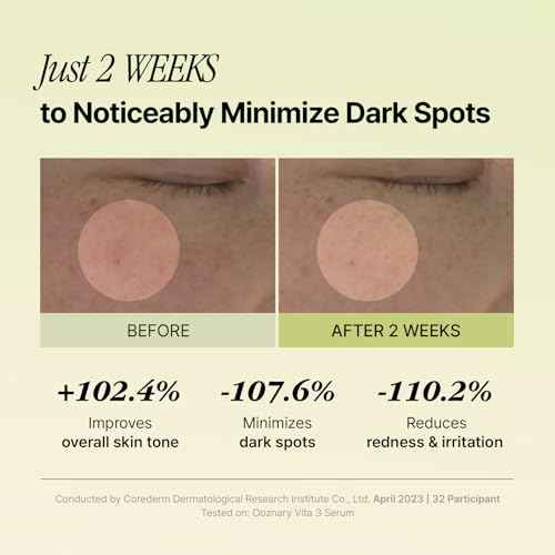 Vita 3 Serum with Vitamin C Derivatives and Niacinamide plus Glutathione for Uneven Skin Tone & Dull Skin | Korean Skin care | 1.69 fl.oz 50ml