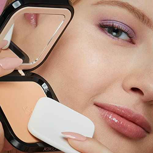 KIKO Milano Full Coverage Blurring Powder Foundation | High-coverage Powder Foundation