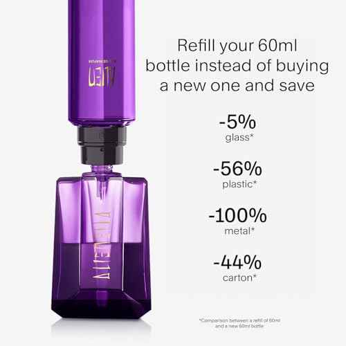 Mugler Alien - Eau de Parfum - Women's Perfume - Floral & Woody - With Jasmine, Wood, and Amber - Long Lasting Fragrance