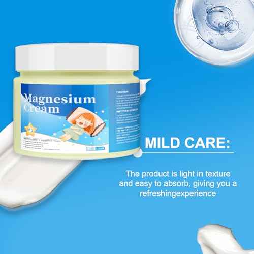 Magnesium Lotion for Kids,Natural Calming Cream for Restful Sleep,Relaxation,and Sensitive Skin Support,Recharge & Restore with Pure Magnesium Cream,Help You Sleep Peacefully(3.53 Fl Oz)