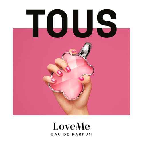 TOUS LoveMe Eau de Parfum for Women, Elegant Floral Fruity Perfume With Notes of Lotus Flower, Freesia, and Almond. Long-Lasting Scent for Everyday Wear, 3 Fl Oz