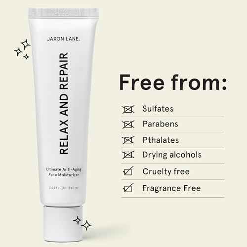 JAXON LANE RELAX AND REPAIR Anti Aging Face Moisturizer for Men | Anti Wrinkle Cream, Night Cream, Eye Cream with Niacinamide (Vitamin B3), Hyaluronic Acid, Vitamin E & Ceramides For Skin (2Tubes)