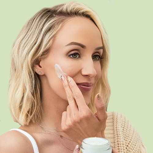Volition Beauty Celery Green Cream with Peptides + Hyaluronic Acid | Oil-Free Facial Moisturizer for Normal to Combination Skin | Minimizes Pores, Improves Firmness & Reduces Wrinkles (1.7 fl oz)