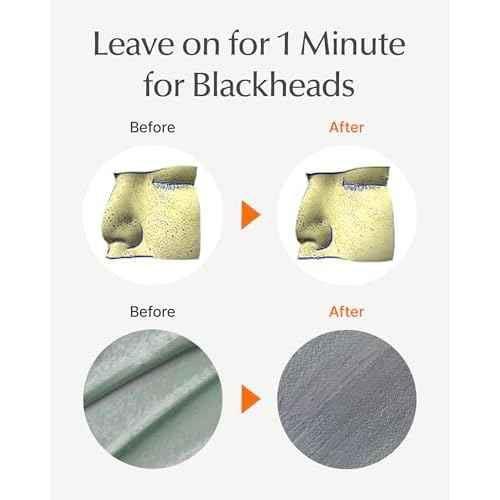 SU:M One Minute Clay Mask - Pore Cleanser & Hydrating 2-in-1 Korean Face Mask and Facial Cleanser for Blackheads, Exfoliation & Smooth Skin, 5.07 fl oz