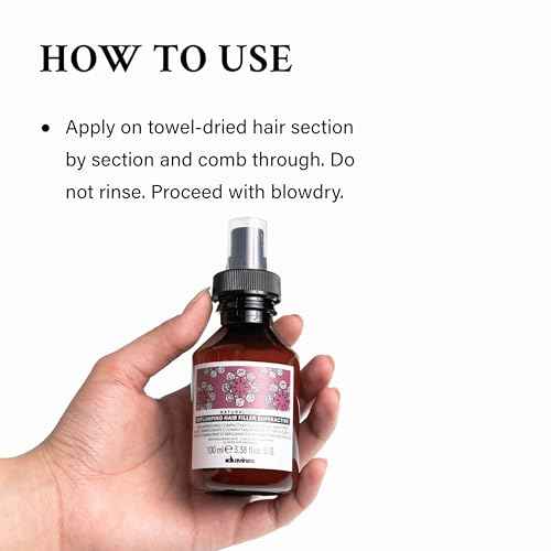Davines Naturaltech REPLUMPING Hair Filler Superactive, Leave-In Treatment To Invigorate, Add Shine And Fullness, Anti-Humidity Styling Protection, 3.38 Fl Oz