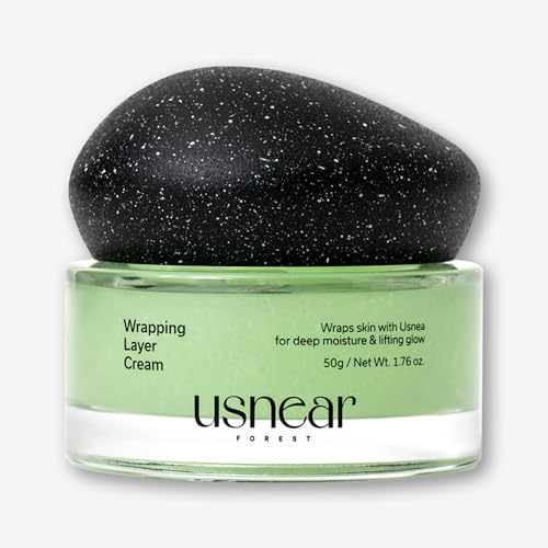 Wrapping Layer Cream, Elasticity Face Cream with Usnea PDRN, Anti-Aging Moisturizer for Pore Care, Sensitive Skin & Hydration Clinically tested Korean Skincare 50ml/1.69 fl oz.