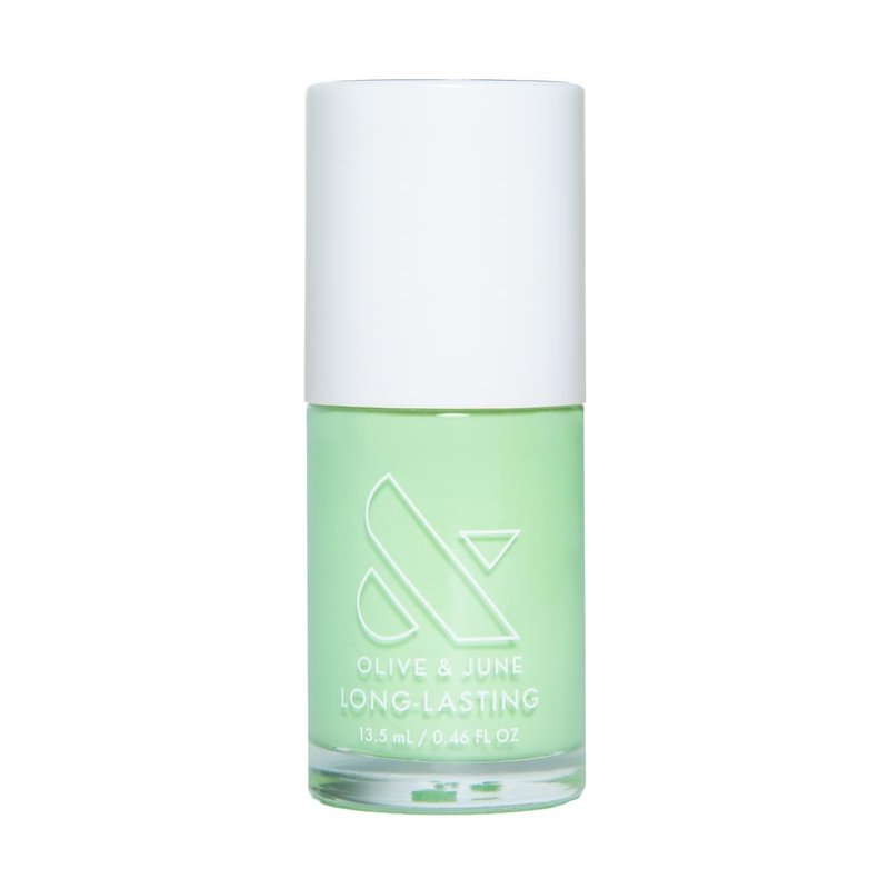 Olive & June Long Lasting Nail Polish | Star Wars: The Mandalorian & Grogu | No Lamp Needed Lasts up to 10 Days | Salon-Quality Gel-Like 15-Free Vegan & Cruelty-Free Chip-Resistant | Grogu Green