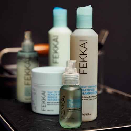 Fekkai Super Strength+ Protein PowerBond Conditioner - 33.8 oz - Bonds, Repairs, and Protects for 3X Stronger Hair - Free of Sulfates, Parabens, Phthalates - Vegan, Cruelty-Free
