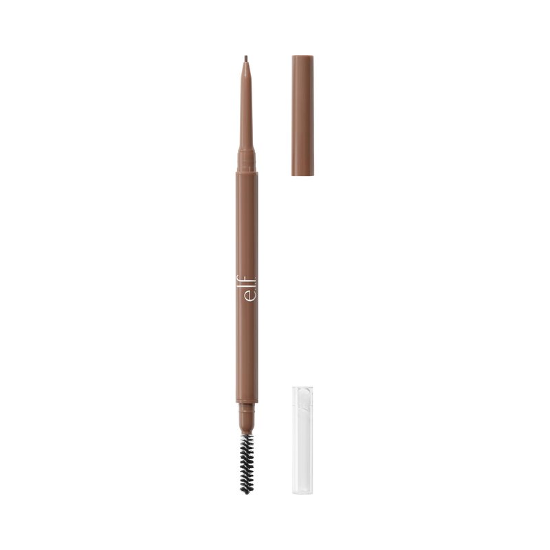 e.l.f. Micro-Fine Brow Pencil, Waterproof Brow Color & Spoolie For Shaping Brows & Creating A Feathered Natural-Looking Finish, Vegan & Cruelty-Free, Espresso