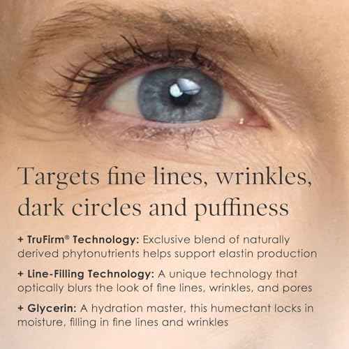 BODY FIRM Crepe Erase Flaw-Fix Eye Cream, Anti-Aging Wrinkle Cream, Supports Puffiness, Dark Circles, Wrinkles, Crepe Skin & Fine Lines, Tired Eyes, Citrus, 0.5 fl oz