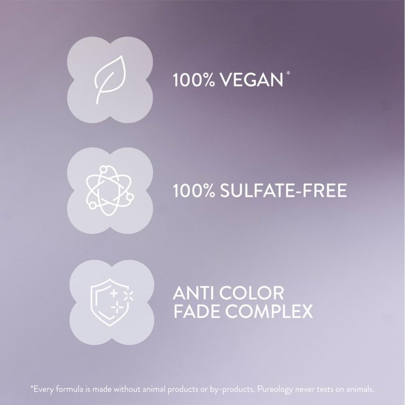 Pureology Hydrate Sheer Shampoo - Lightweight Hydrating Shampoo for Fine, Color-Treated Hair | Silicone-Free & Vegan