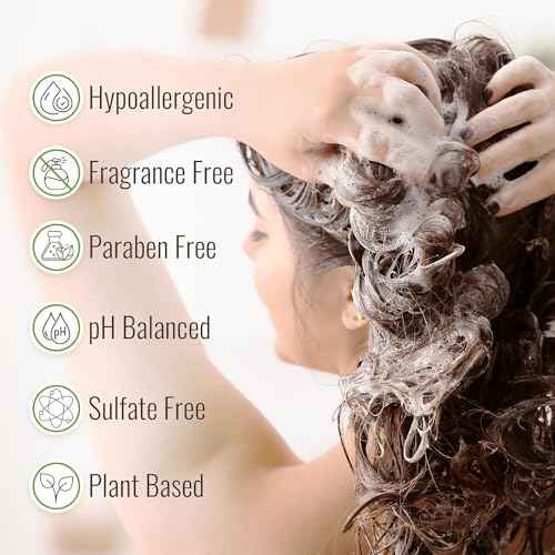 Manuka Honey Shampoo and Conditioner - Soothing Moisturizing Formula for Eczema, Psoriasis, Curly Hair, and Color-Safe - All Natural Set