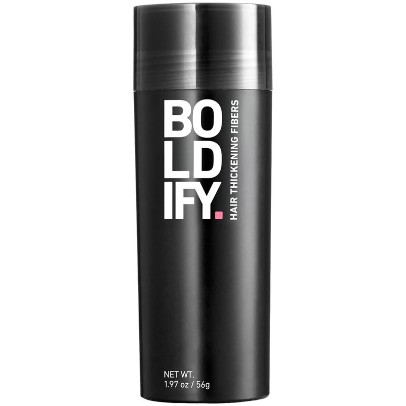 BOLDIFY Hair Fibers (56g) - Fill In Thinning and Fine Hair for an Instantly Fuller, Thicker Look - 14 Shades for Women & Men - Dark Brown