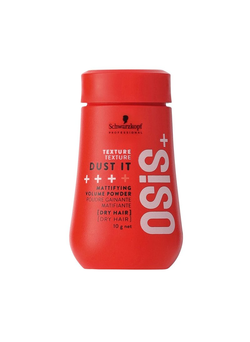 OSiS+ Dust It – Mattifying Volume Powder for Hair – Lasting Hold for Strong Control and Separation – Matte Effect Root Lifting Powder for Wild Hair Styling and Volumizing, 0.35 oz