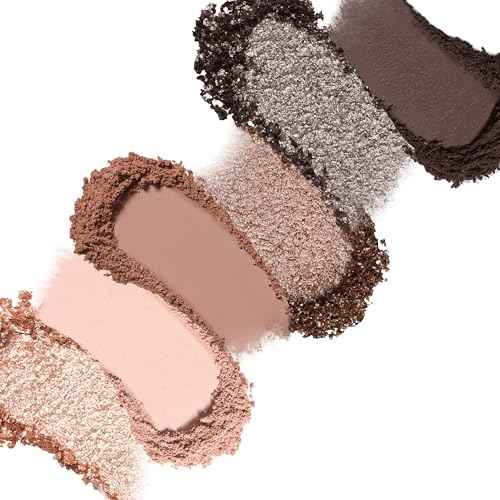 Too Faced Born This Way Natural Nudes Mini Eye Shadow Palette Makeup | Creamy, High Pigment Matte + Shimmer Shades, 0.2 Ounce