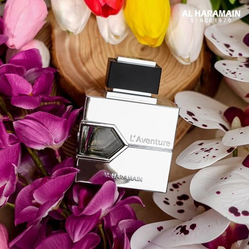 Al Haramain L'Aventure Eau de Parfum Spray - 3.33 Ounce | Captivating Fragrance for Men