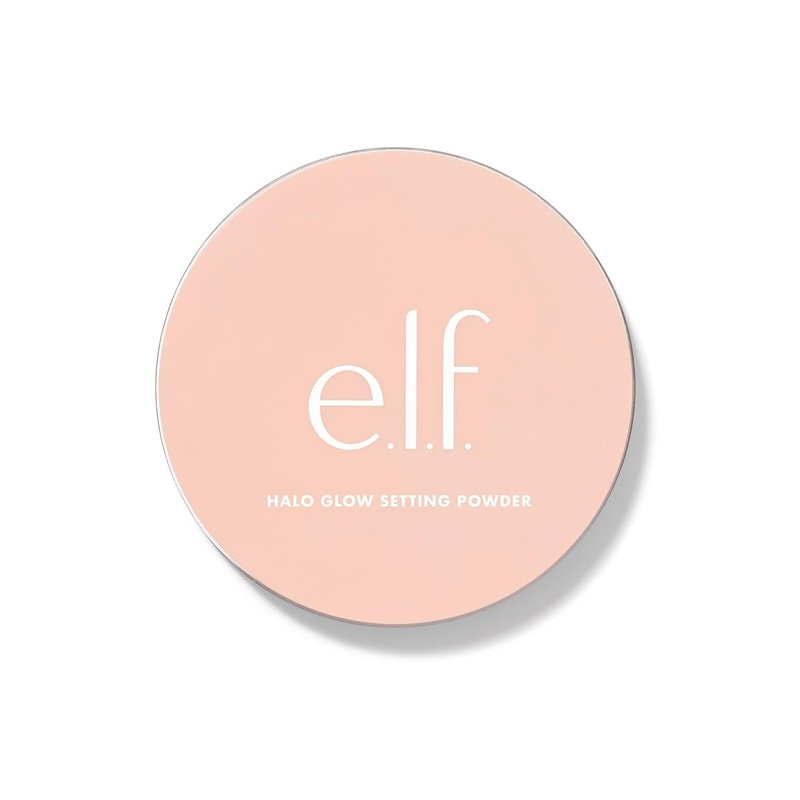 e.l.f. Halo Glow Setting Powder - Silky Finish for Soft Glow, Smooths Pores & Lines, Vegan, Light
