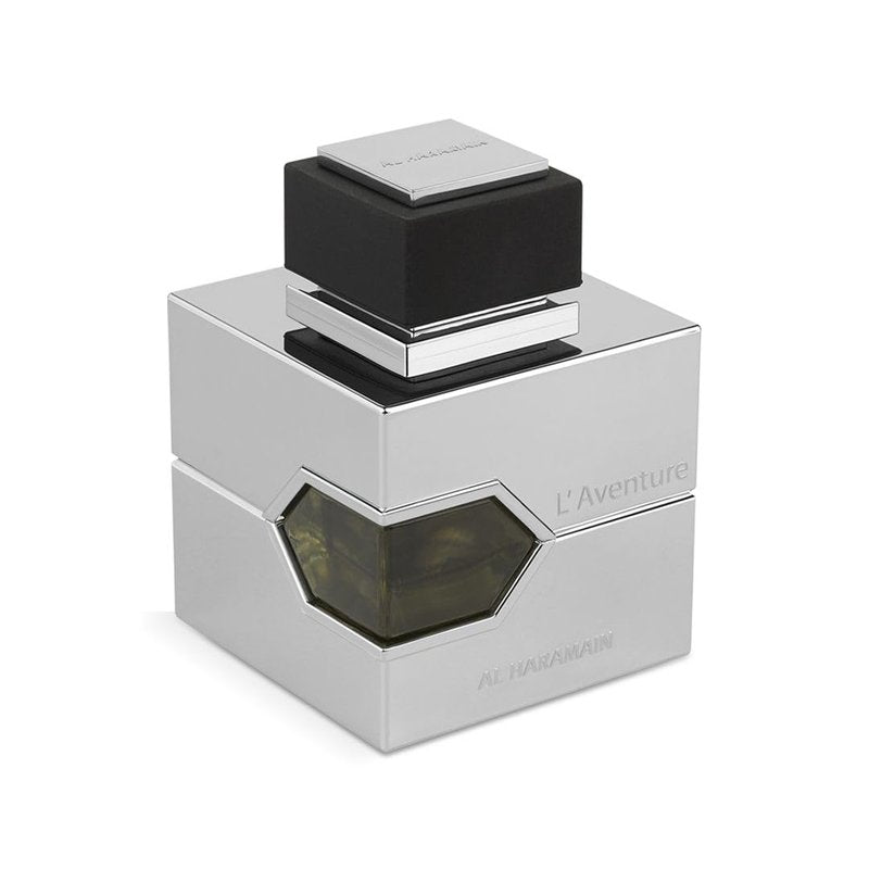 Al Haramain L'Aventure Eau de Parfum Spray - 3.33 Ounce | Captivating Fragrance for Men