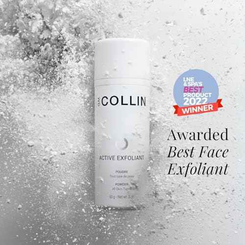 G.M. COLLIN Active Exfoliant Powder | Exfoliating Face Cleanser with Salicylic Acid and Papaya Enzyme | Gentle Daily Facial Scrub with Niacinamide