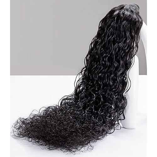 Raw Indian Human Hair Single Bundle,Triple Lifespan Than Regular Virgin Hair,In-Store Quality,Online Price! 100% Raw Indian Hair Bundles Water Wave Raw Hair Bundles 16 Inch