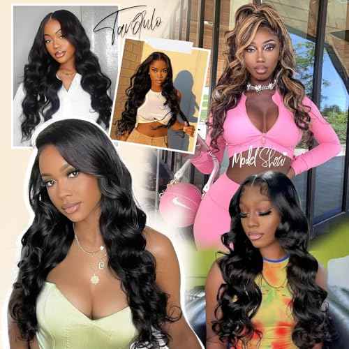 Clip in Hair Extensions Real Human Hair Body Wave 1B Natural Black Clip in 100% Brazilian Remy Human Hair Extensions 8pcs Per Set with 18 Clips Double Weft 22 Inch 110g/3.6oz