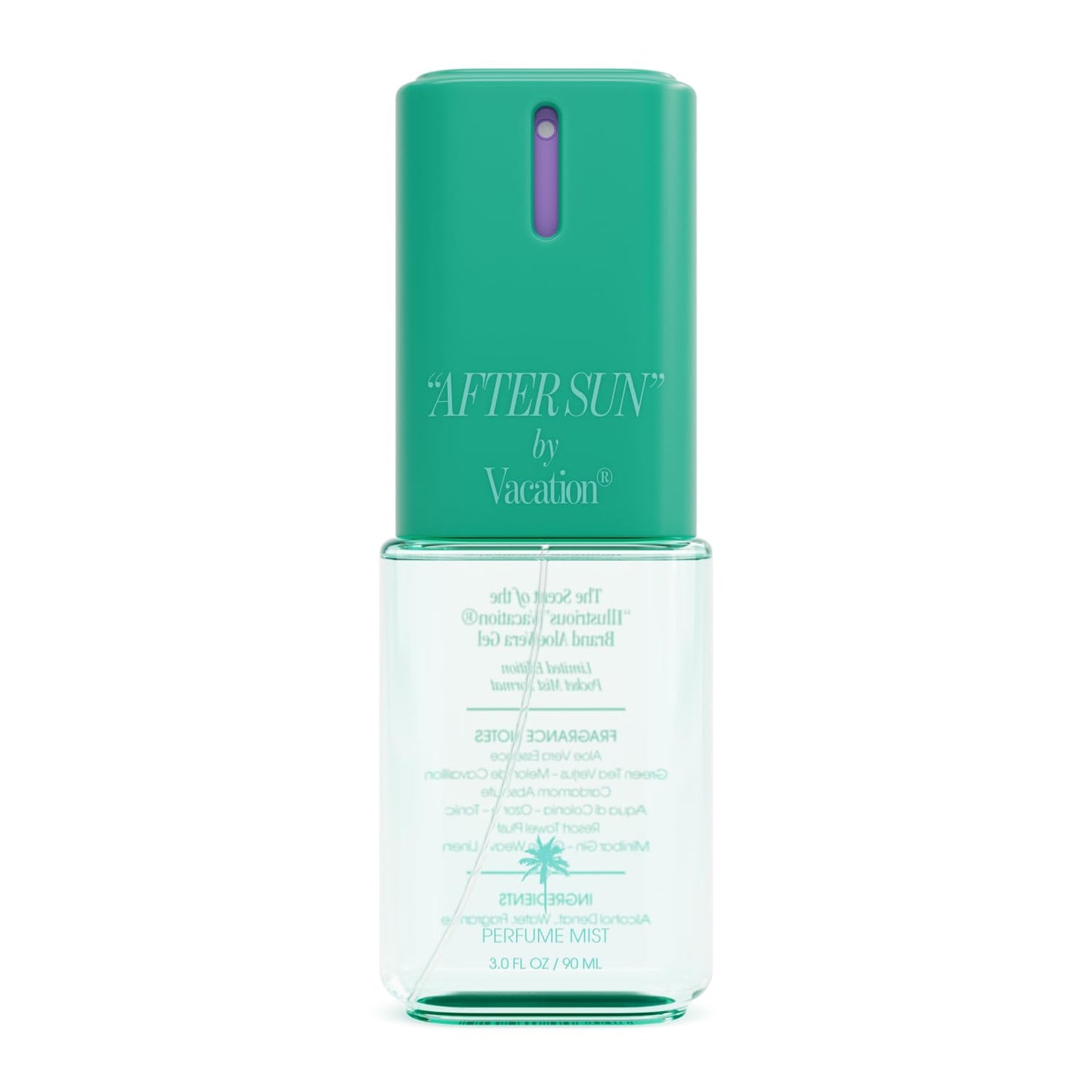 Vacation After Sun Body Mist - Aloe Vera & Iced Cucumber Water Scent | Travel Size 3 fl oz