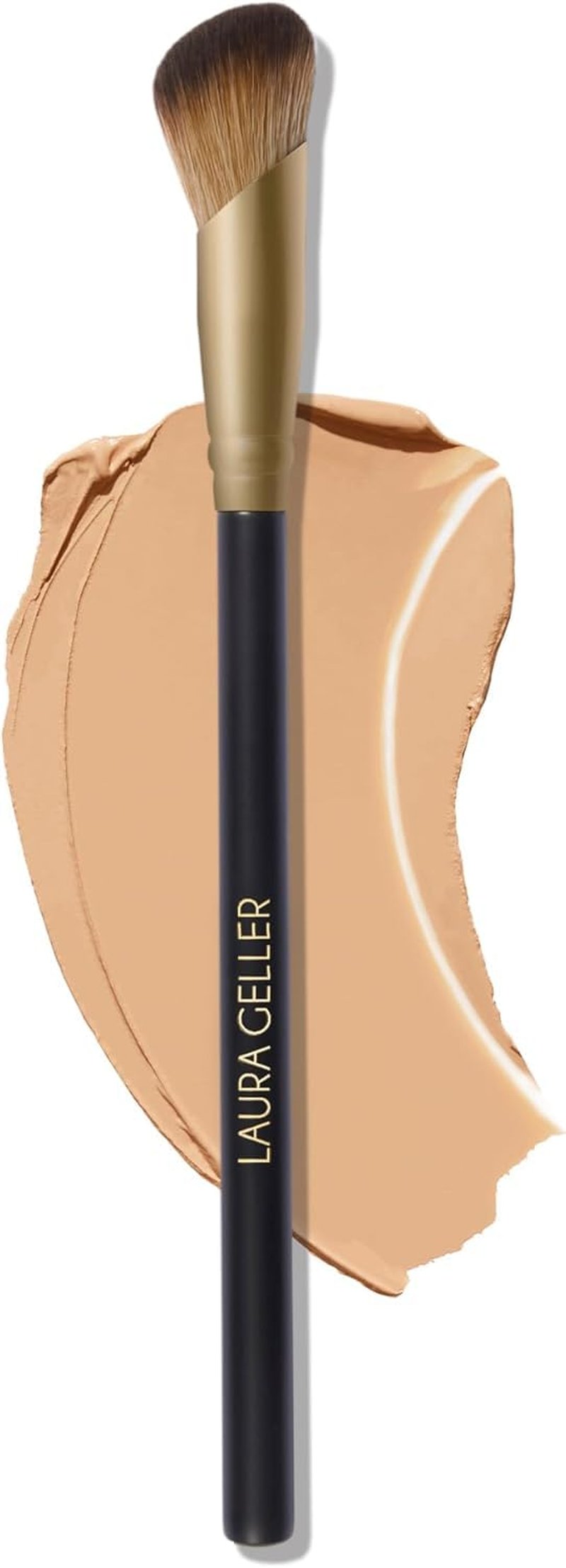 Professional Makeup Brushes - Cruelty-Free Angled Precision Concealer Brush | 17" by Laura Geller New York
