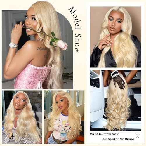 22 Inch 613 Lace Front Wigs Human Hair 180 Density Blonde Wig Human Hair 613 Straight Frontal Wigs Human Hair Pre Plucked For Women 13x6 Honey Blonde HD Lace Front Wig
