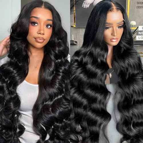 22 Inch Body Wave 13x6 Lace Front Wigs Human Hair HD Lace Frontal Wigs Human Hair for Women Glueless Wigs Human Hair 200% Density Pre Plucked with Baby Hair