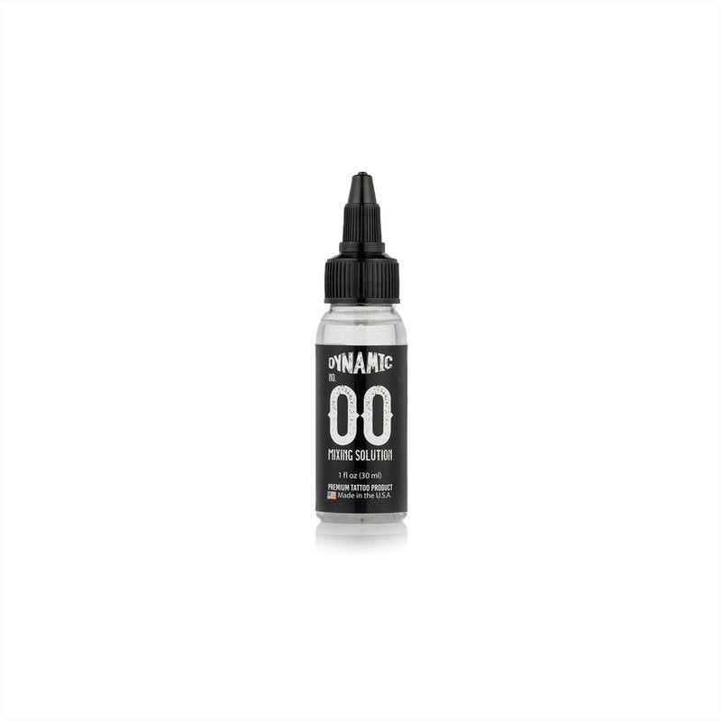 Dynamic Color Co - Greywash Set, Premade Tattoo Greywash, Includes 4 Shades Plus Mixing Solution, 5 Bottle Set, Made in USA, Sterile, Hospital Grade Water, Vegan (1 Ounce Bottles)