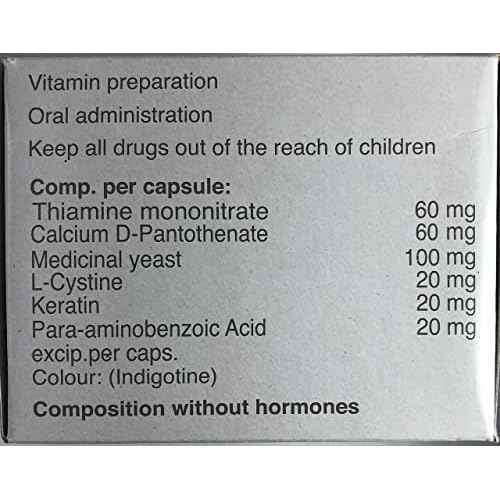 Pantogar Pantovigar Specific Treatment for Hair and Nails (90 Capsule -1 Box)