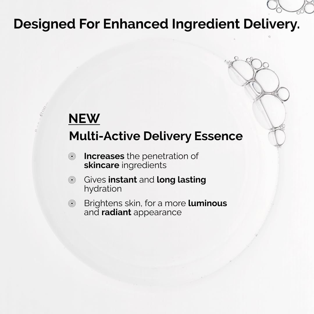 The Ordinary Multi-Active Delivery Essence, Hydrating Skincare Face Essence for Softer and Smoother Glass Skin, 3.4 Fl Oz