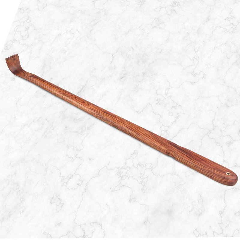 Tomorotec Back Scratcher, Thicken Extended Backscratchers for Women Men Adults, Wooden Back Scratcher Long Handle 17 inch