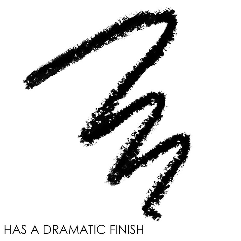NATASHA MOOR: Kohl me Fantastick Ultra Black Eyeliner Pencil - One-Glide-Wonder, Waterproof & Smudge Proof, Jet Black - Smooth Application and Long-Lasting Power