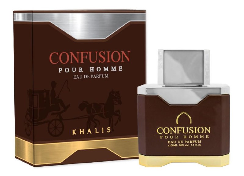 Maison d'Orient Luxury Collection Confusion Eau de Parfum 100 mL - Earthy Citrus and Woody Mens Cologne, Long Lasting Natural Aromatic Scent for Outdoors and Office