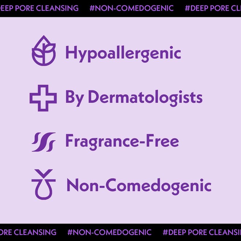 Nosca9 Deep Pore Cleansing Foam for Sensitive Skin | Korean Skincare Face Wash with 17 Amino Acids, White Clay & Patented Pore-Shrinking Ingredient | Deep Cleansing & Moisturizing (5.07 fl. oz)