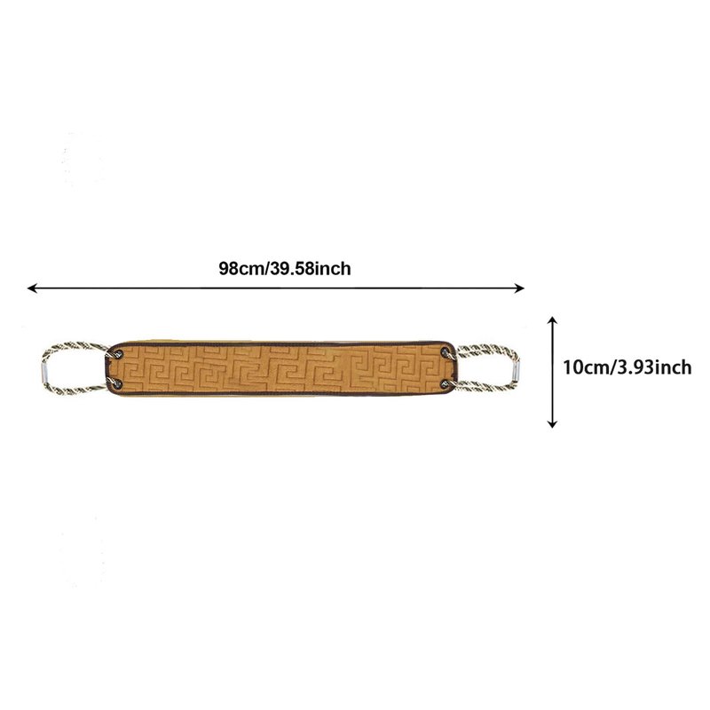 Back Scrubber with Handles, 38 Inches Exfoliating Shower Towel Body Scrubber for Men Women, Double-Sided Back Exfoliator Body Cleaner to Scrub Your Skin, Back Washer for Shower, Bath Scrubber for Body