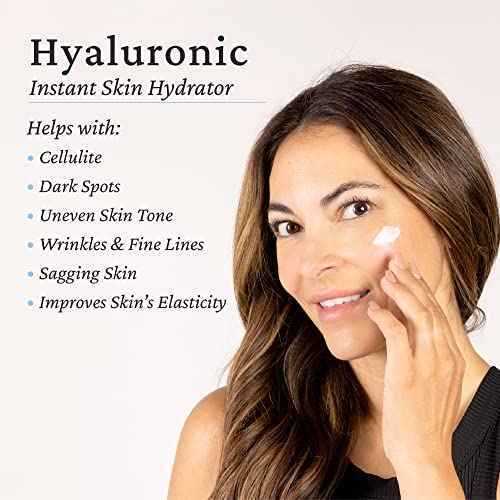 Elastalift Collagen Body Cream + Hyaluronic Acid Lotion Skin Care Set, Anti Aging Face & Body Moisturizer Dry Skin Rescue Creams For Wrinkle Control, Lifting, Firming, & Tightening Skin, 2-Pack