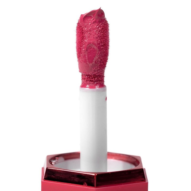 Palladio Liquid Blush - 2-in-1 Makeup for Cheeks & Lips | Weightless Cream, Smudge-Proof, Deep Fuchsia